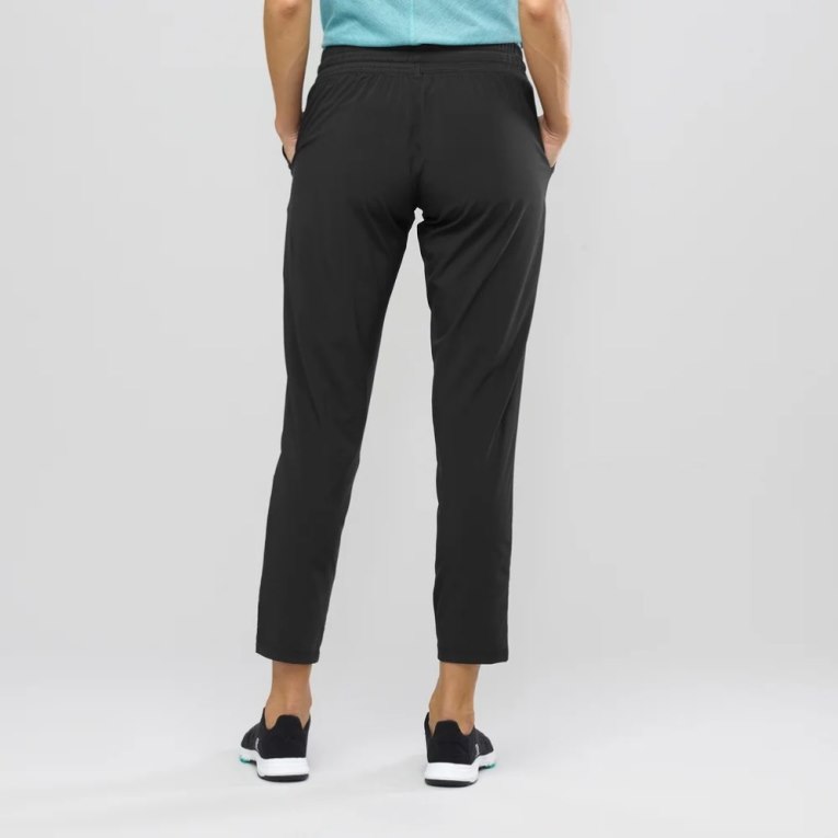 Black Salomon Essential Light Women's Sport Pants | PH 89352R